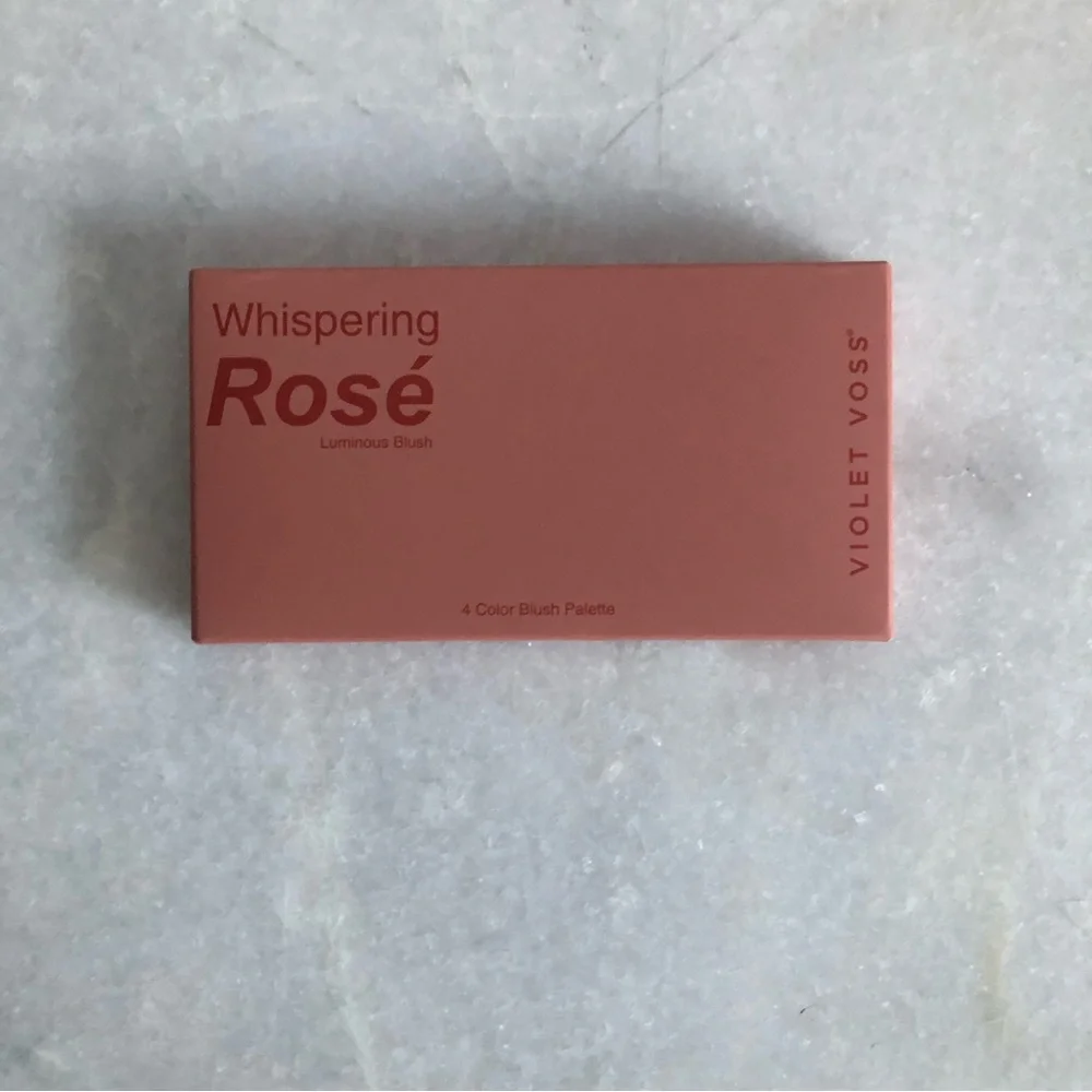 Violet Voss Whispering Rose Blush and Highlighter Palette